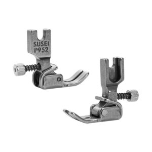P952 Adjustable Presser Foot for Industrial Sewing Machines High Shank Shirring & Gathering Foot with Screw Adjustment