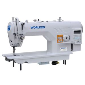 Wd-9990-D4 Automatic Direct Drive Single Needle Industry Lockstitch Sewing Machine with Auto-Trimmer & Auto Reversing Stitch